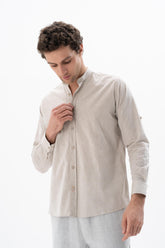 ARMA Men Over Size Linen Shirt